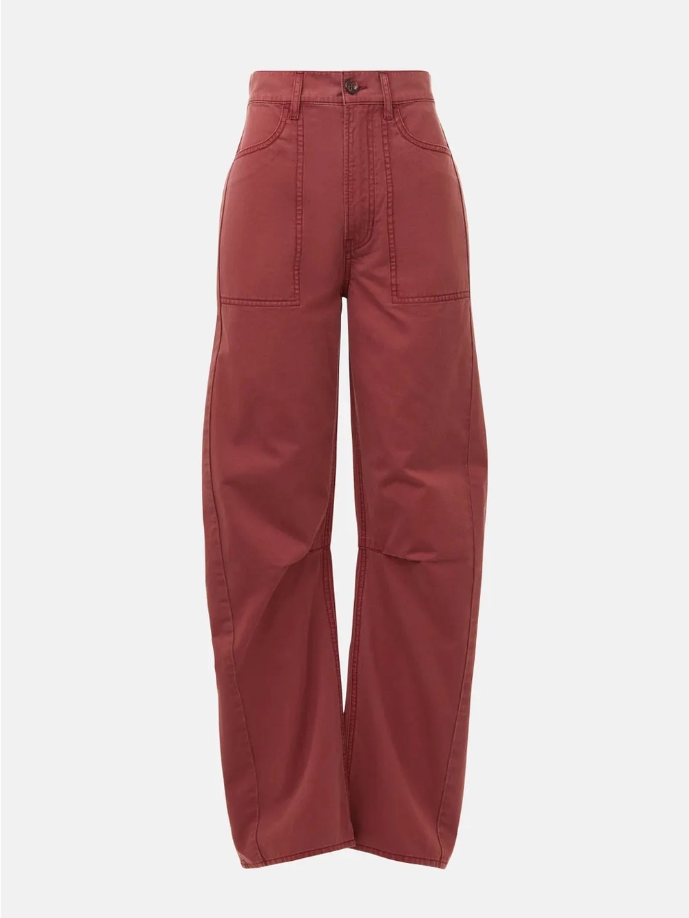 Veronica Beard Sloan High Rise Barrel Leg Pants US 27 - Picture 6 of 14